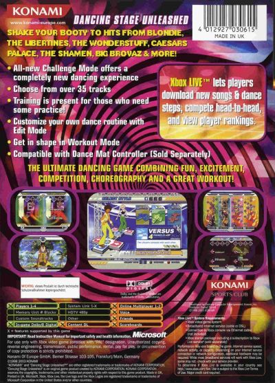 Dancing Stage Unleashed (Europe)